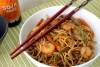 Receta de Chow mein de cebolla y zanahoria