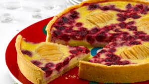 Clafoutis de Frambuesa