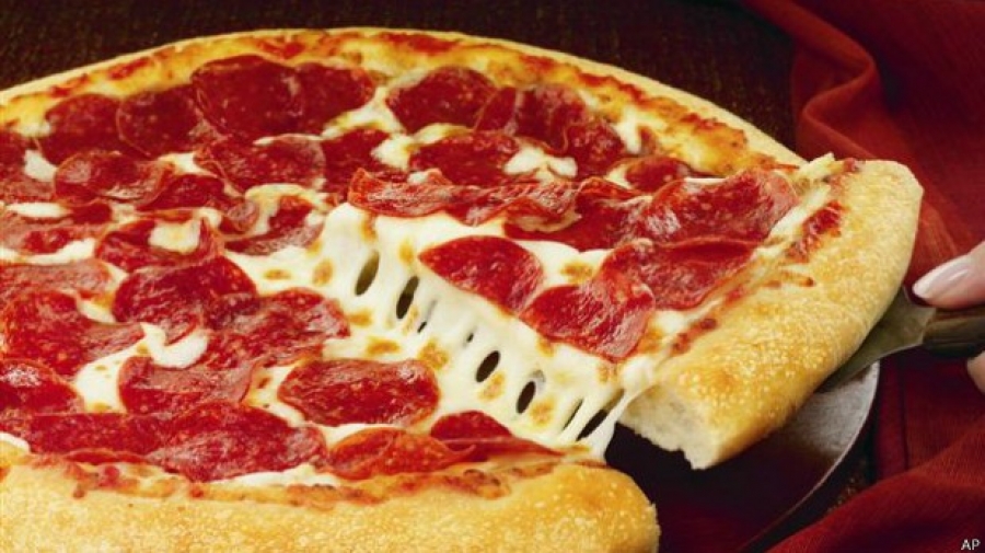 Receta de Pizza pepperoni 2 quesos