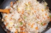 Receta de Arroz frito con pollo y col china (Chao Fan)
